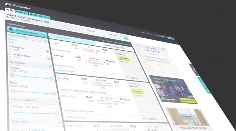 flybilletter med skyscanner